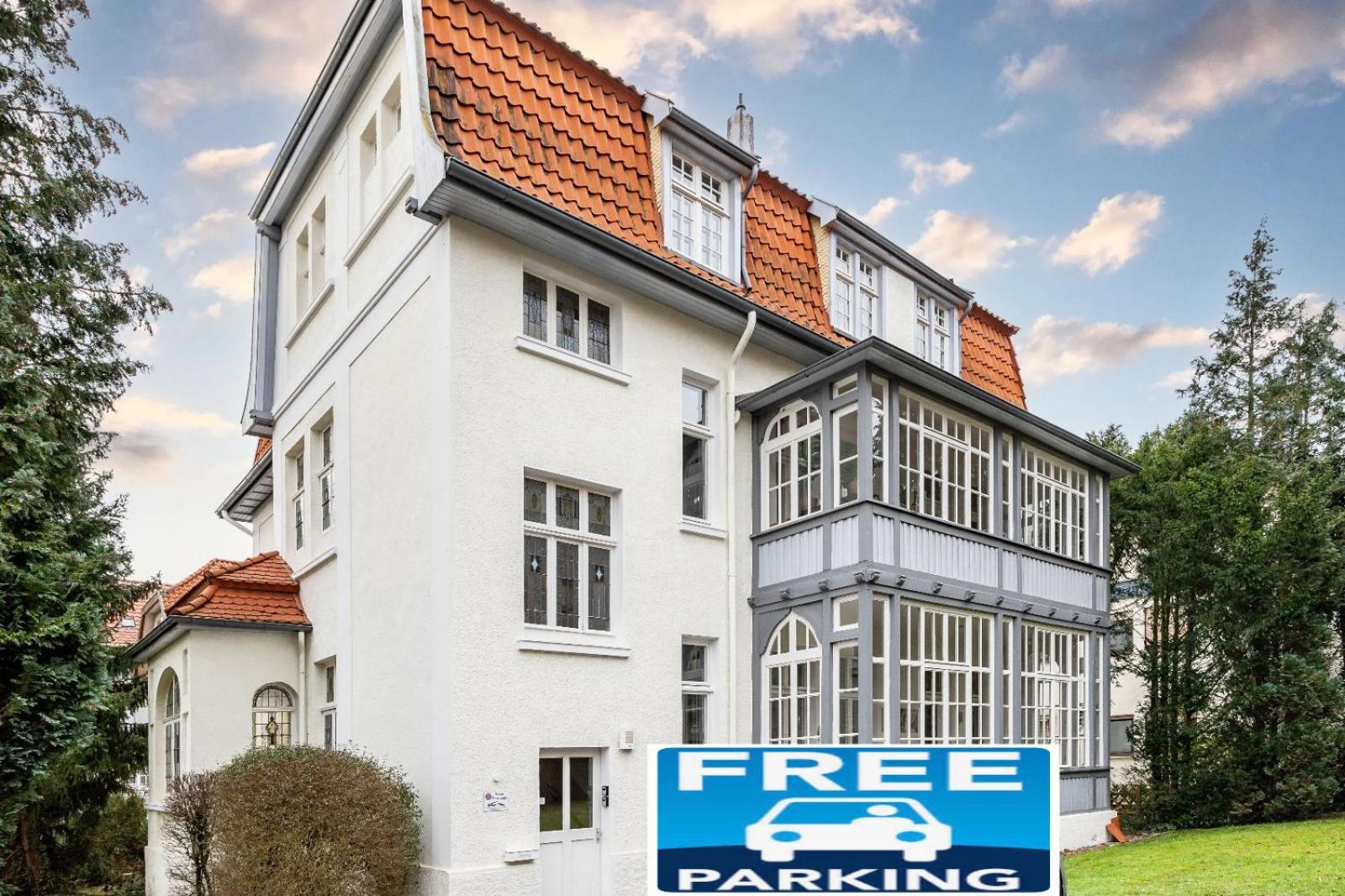 Villa Augusta Am Kurpark Bad Salzuflen Εξωτερικό φωτογραφία